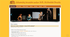 Desktop Screenshot of divadlo.suchdol.cz