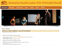 Tablet Screenshot of divadlo.suchdol.cz